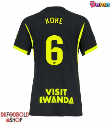 Atletico Madrid Koke #6 Udebanetrøje Dame 2026-27 Kort ærmer Atletico Madrid Koke #6 Udebanetrøje Dame 2026-27 Kort ærmer